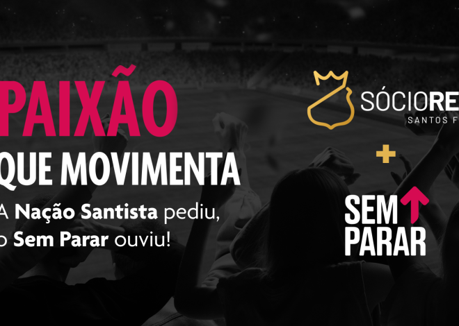Sem Parar entra em campo e paga pedágio de sócios-torcedores do Santos na estreia de Neymar