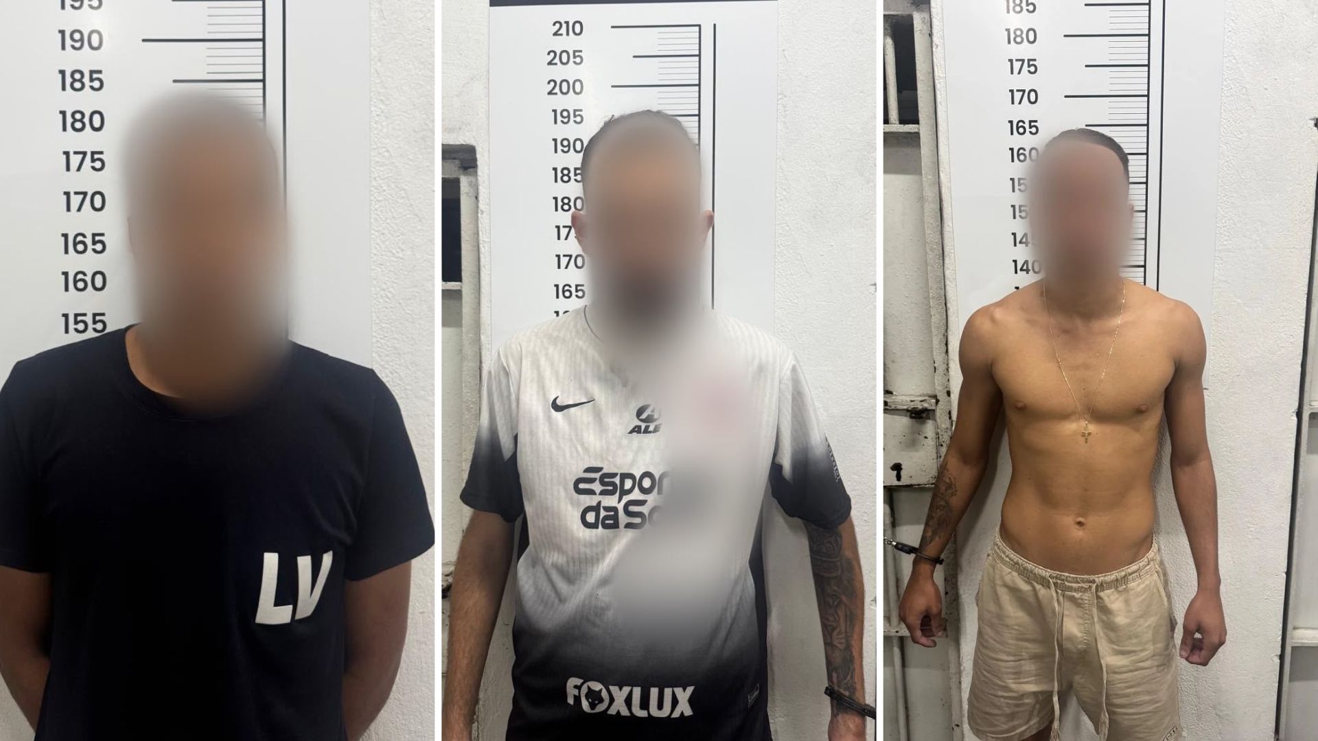 Três homens são detidos por venda de peças de motocicleta roubada em Santos